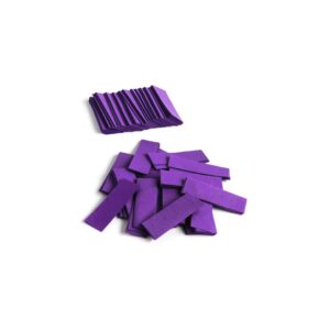 TCM FX Slowfall Confetti rectangular 55x18mm, purple, 1kg