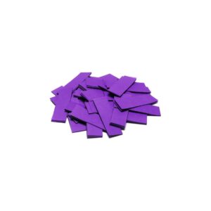 TCM FX Slowfall Confetti rectangular 55x18mm, purple, 1kg