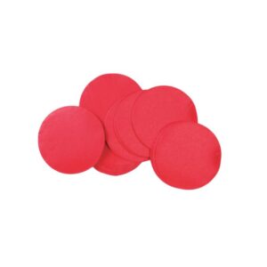 TCM FX Slowfall Confetti round 55x55mm, red, 1kg