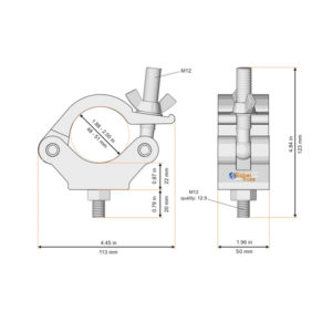 Half Coupler (8121) 750kg