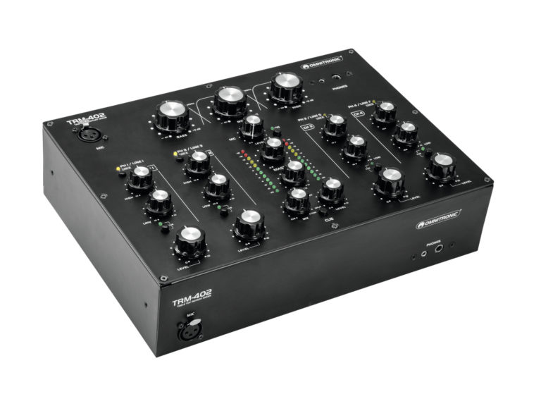 OMNITRONIC TRM-402 4-Channel Rotary Mixer