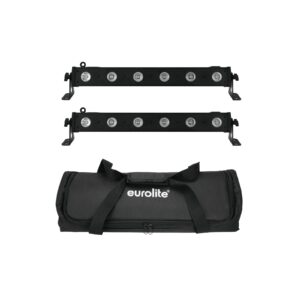 EUROLITE Set 2x LED BAR-6 QCL RGBW + Soft Bag