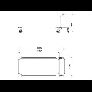 ALUTRUSS BE-1WG transport system