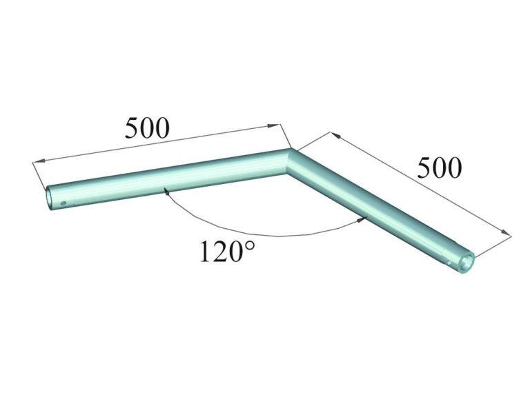 ALUTRUSS DECOLOCK DQ1-C22 2-Way Corner 120°