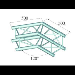 ALUTRUSS QUADLOCK S6082C-22 2-Way Corner 120°