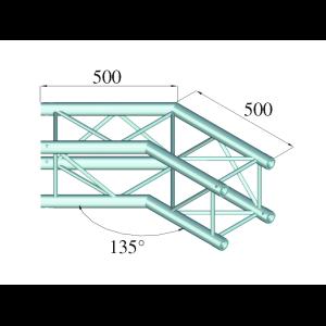 ALUTRUSS QUADLOCK S6082C-23 2-Way Corner 135°