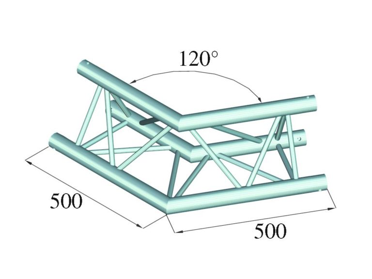 ALUTRUSS TRILOCK 6082AC-22 2-Way Corner 120°