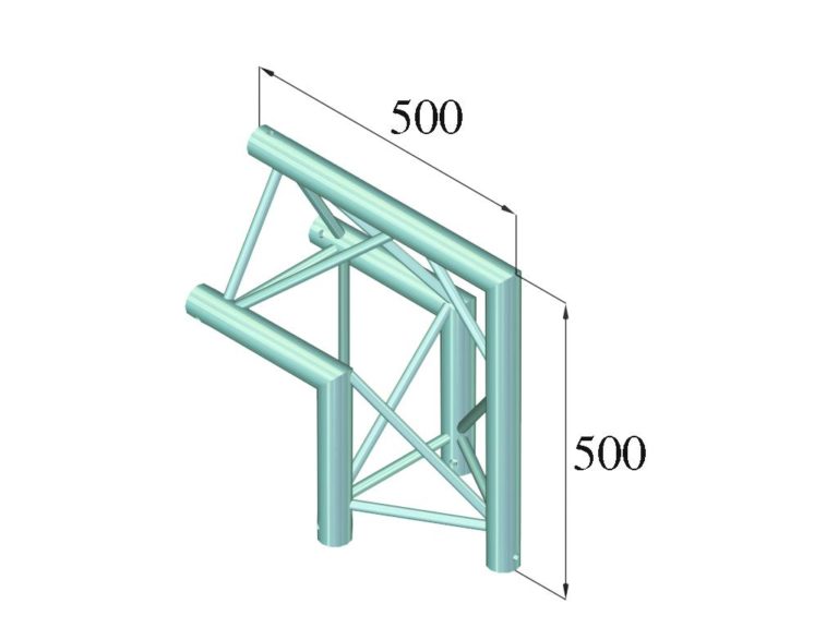 ALUTRUSS TRILOCK 6082AC-24 2-Way Corner 90° /