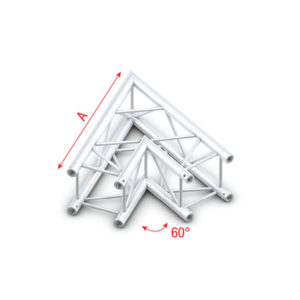 Corner 60° Angolo 60 gradi connettori inclusi