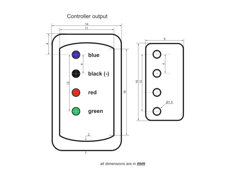 EUROLITE Controller PRO with DMX for LED Neon Flex 230V Slim RGB