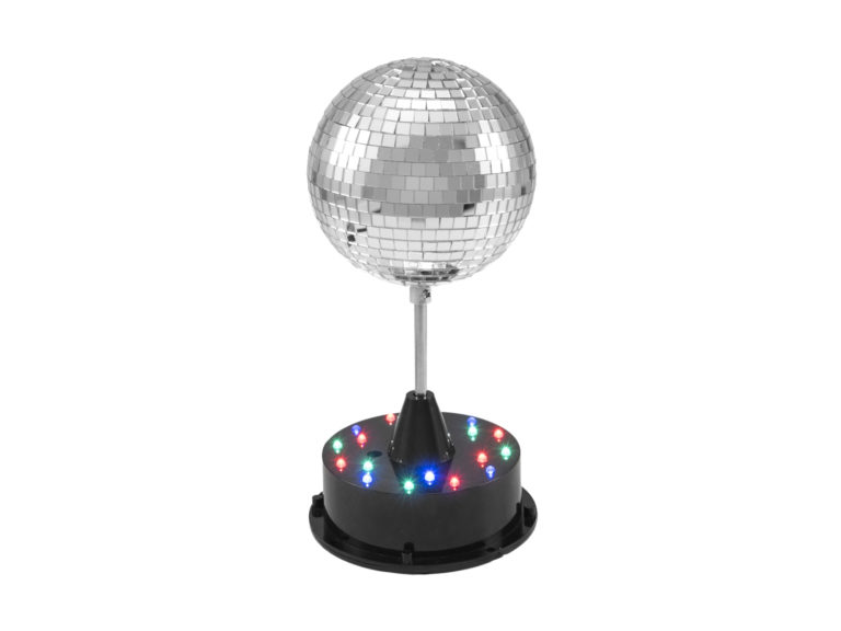 EUROLITE LED Mirror Ball 13cm with Base