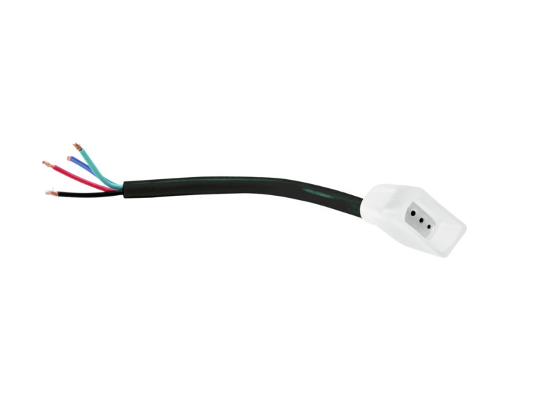 EUROLITE LED Neon Flex 230V Slim RGB Connection Cord with open w