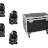 EUROLITE Set 4x DMH-80 LED Spot + Case