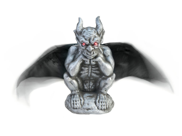 EUROPALMS Halloween Gargoyle, animated, 31cm