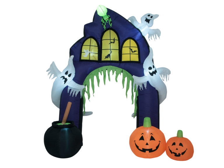 EUROPALMS Inflatable Figure Haunted House Portal, 270cm