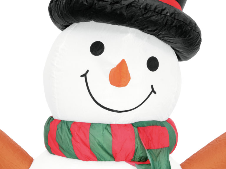 EUROPALMS Inflatable Figure Snowman, 180cm