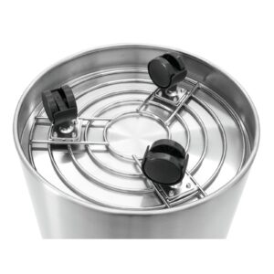 EUROPALMS STEELECHT-25, stainless steel pot, Ø25cm