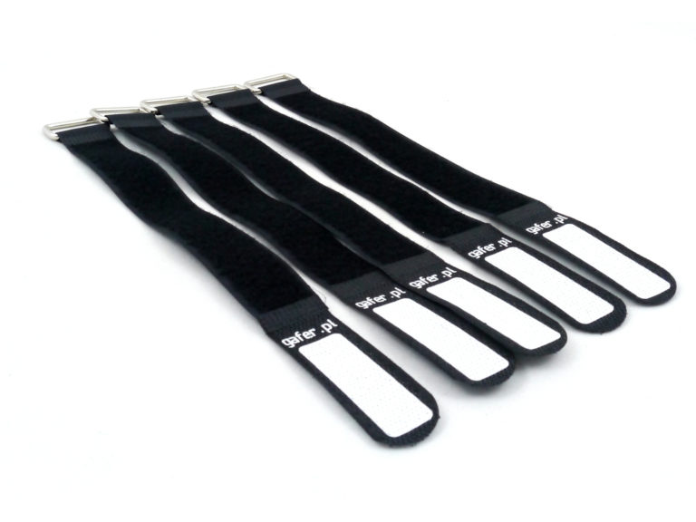 GAFER.PL Tie Straps 25x400mm 5 pieces black