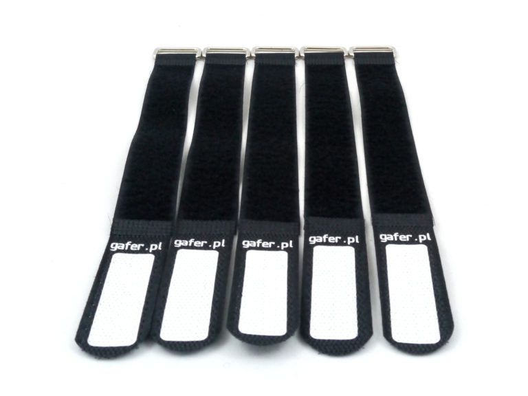 GAFER.PL Tie Straps 25x400mm 5 pieces black