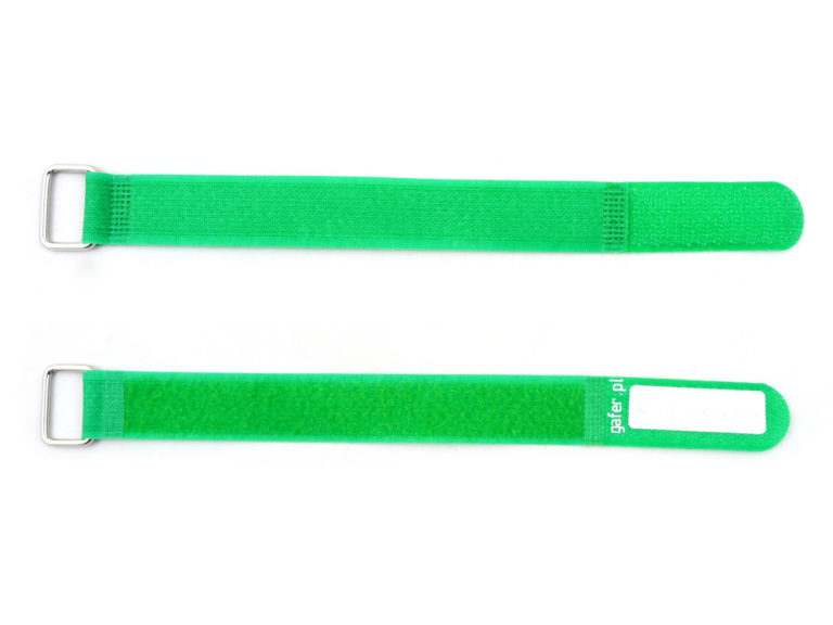 GAFER.PL Tie Straps 25x400mm 5 pieces green