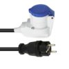 PSSO Adaptercable Safety Plug(M)/CEE 2.5 90°