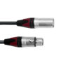 PSSO DMX cable XLR COL 3pin 10m bk Neutrik