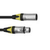 PSSO XLR cable COL 3pin 20m bk Neutrik