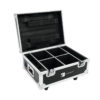 ROADINGER Flightcase 4x AKKU IP UP-4 QuickDMX with charging func