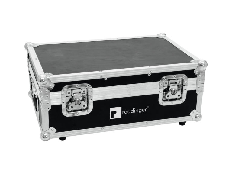 ROADINGER Flightcase 4x AKKU TL-3 Trusslight QuickDMX with charg