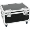 ROADINGER Flightcase 4x LED IP PAR 12x12W HCL with wheels