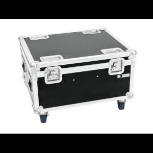 ROADINGER Flightcase 4x LED IP PAR 12x12W HCL with wheels