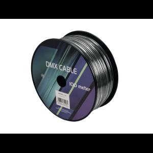 EUROLITE DMX cable 2x0.22 100m bk