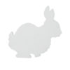 EUROPALMS Silhouette Bunny, white, 56cm