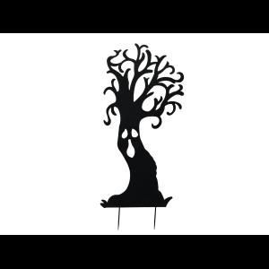 EUROPALMS Silhouette Metal Ghost Tree, 150cm