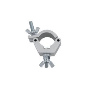 Half Coupler 100kg Argento, per tubi da 32 mm