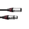 PSSO XLR cable COL 3pin 7.5m bk Neutrik