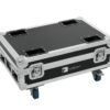 ROADINGER Flightcase 4x AKKU BAR-6 Glow QCL Flex QuickDMX with c