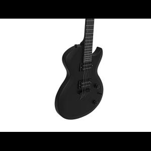 DIMAVERY LP-850 Modern E-Guitar, black satin