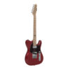 DIMAVERY TL-501 Modern E-Guitar, red sparkle