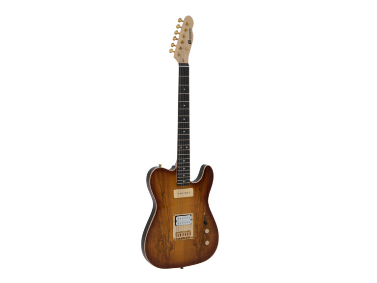 DIMAVERY TL-501 Prestige E-Guitar, Spalted Maple