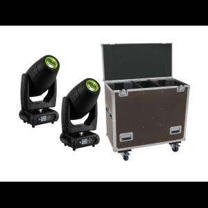 EUROLITE Set 2x DMH-300 CMY Moving-Head + Case