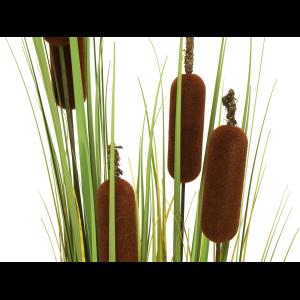 EUROPALMS Bulrush, alrtificial plant, 150cm