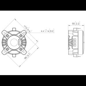 LAVOCE DF10.10LM 1