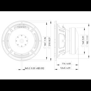 LAVOCE SSF122.50L 12