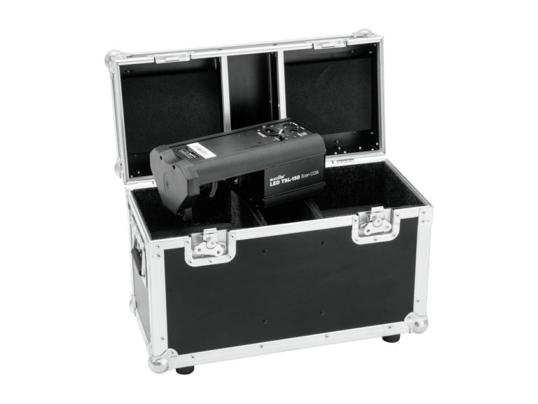 ROADINGER Flightcase 2x LED TSL-150