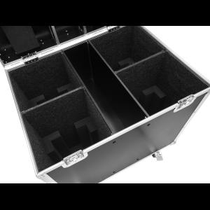 ROADINGER Flightcase 4x LED PFE-250