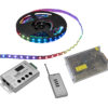 EUROLITE Set LED Pixel Strip RGB 5m + Controller + Transformer 5