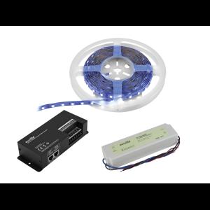 EUROLITE Set LED Strip RGBWW 5m + DMX Controller + Transformer 2