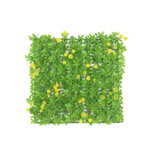 EUROPALMS Grass mat, artificial, green-yellow, 25x25cm