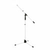 OMNITRONIC Microphone Tripod MS-1W with Boom Arm white